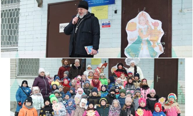 Священник посетил детский сад № 15 г. Златоуста