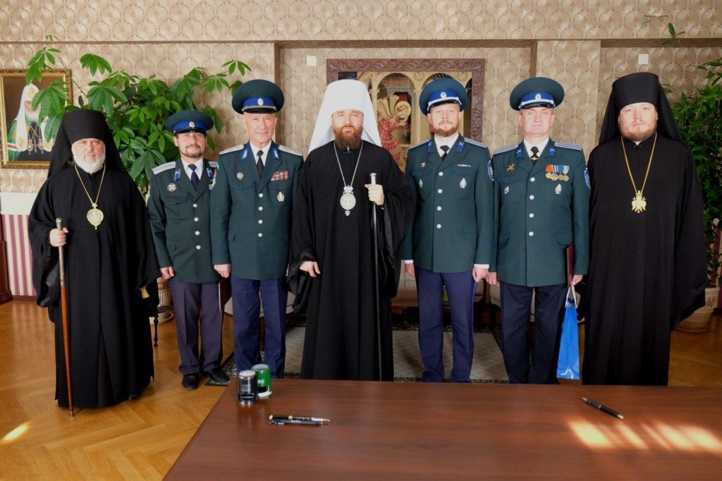 Подписание Соглашения о взаимодействии Челябинской митрополии РПЦ и Оренбургского казачьего войска